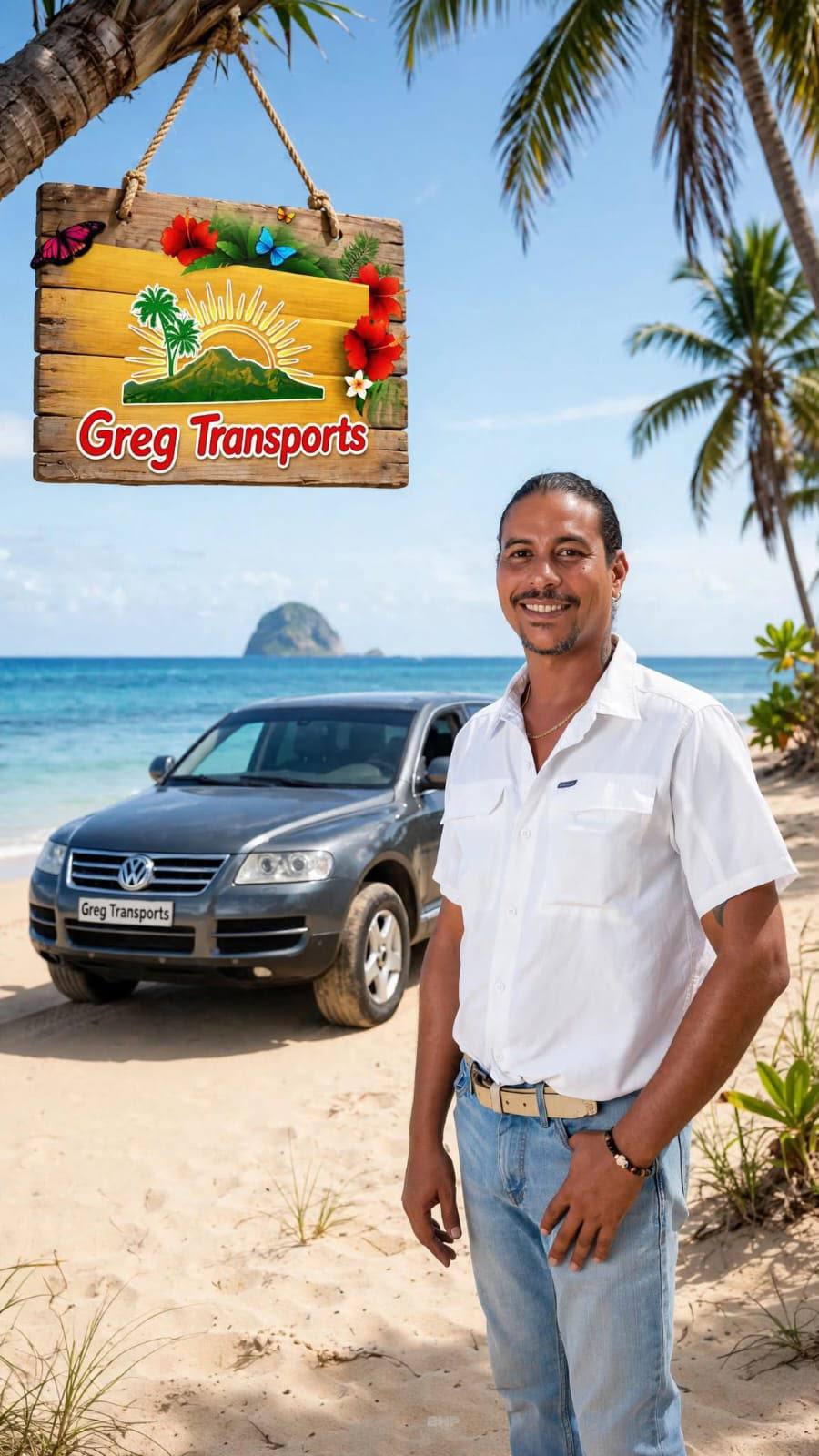 Greg, chauffeur privé en Martinique